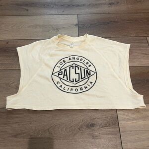 PACSUN body crop graphic! (worn/good condition)